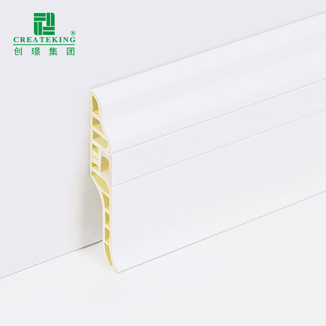 Tấm ốp chân tường ẩn PVC 68 * 17mm