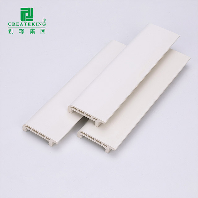 Tấm ốp chân tường kẹp PVC 50 * 15mm