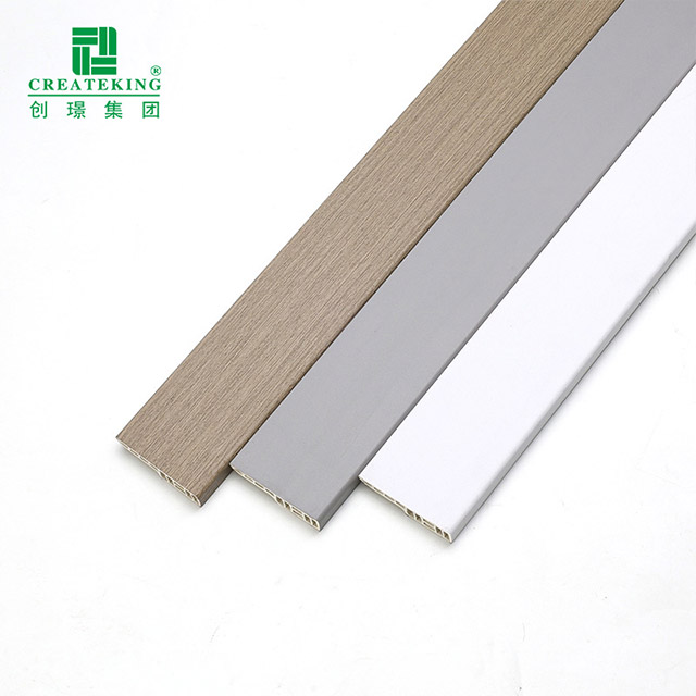 Tấm ốp chân tường SPC chống nước 60 * 12 mm