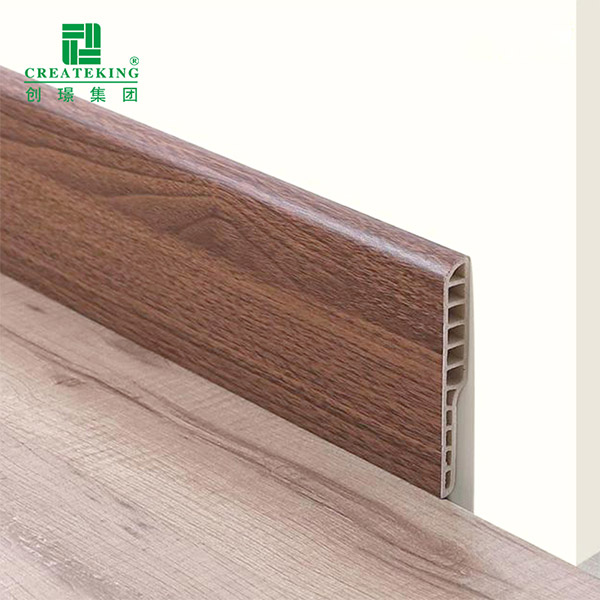 Ván chân tường tròn bằng bút chì PVC 95 * 12 mm