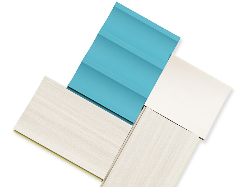 Tấm tường WPC v&ograve;ng cung b&ecirc;n trong 210 * 15mm