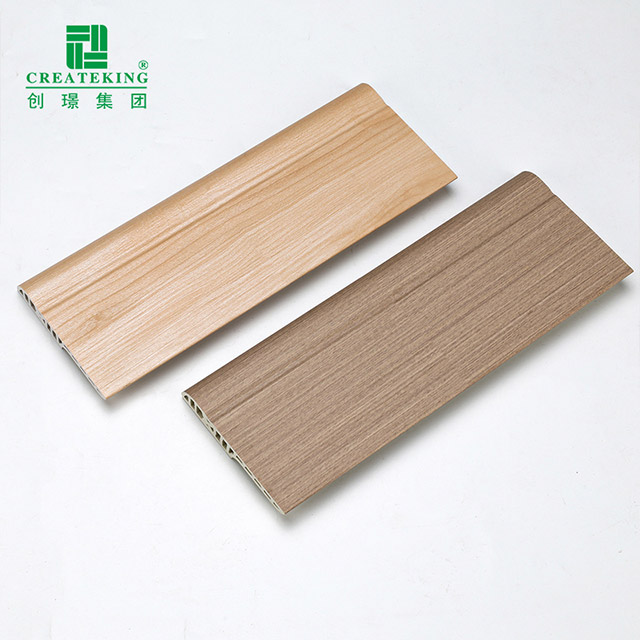 Tấm ván chân tường chống thấm tròn bằng bút chì PVC 80 * 15mm