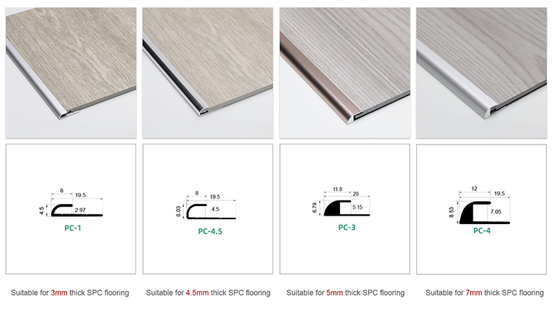 Viền s&agrave;n h&igrave;nh chữ C