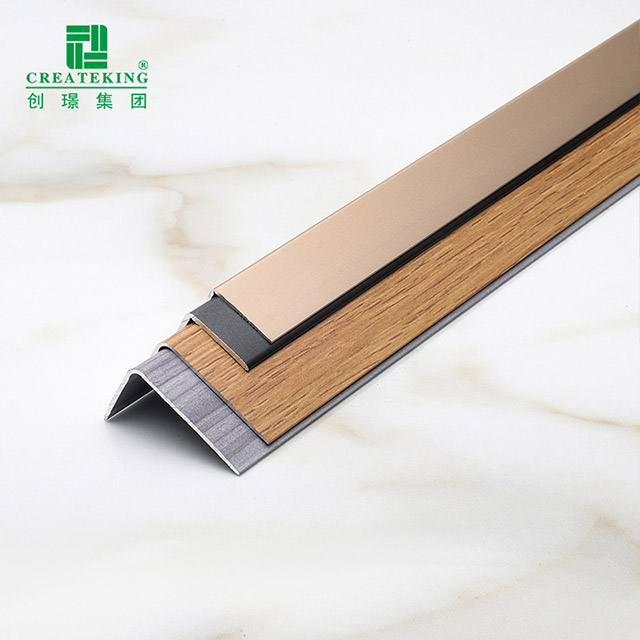 Dải cạnh sàn nhôm hình chữ L 23,39x9,9mm