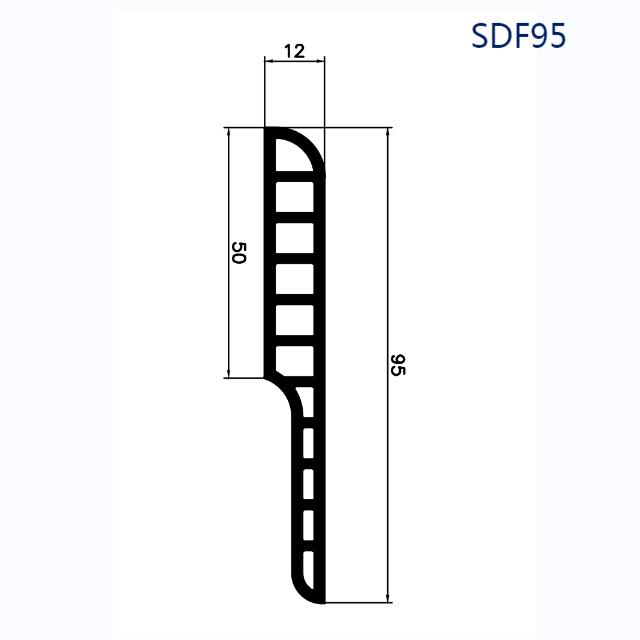 đường viền chân tường SDF95