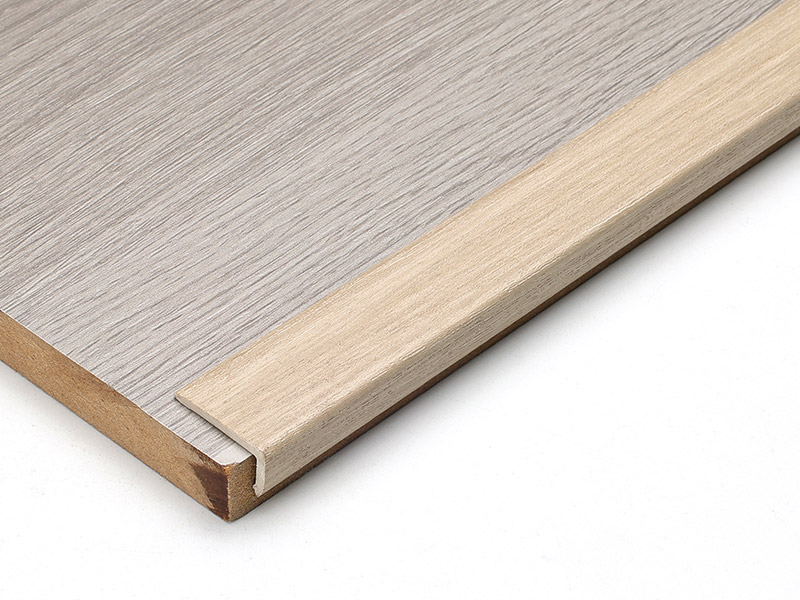 Dải cạnh s&agrave;n gỗ h&igrave;nh chữ L PVC 20 * 10mm