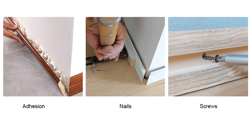 Cách tốt nhất để bảo đảm tấm ván chân tường là gì?