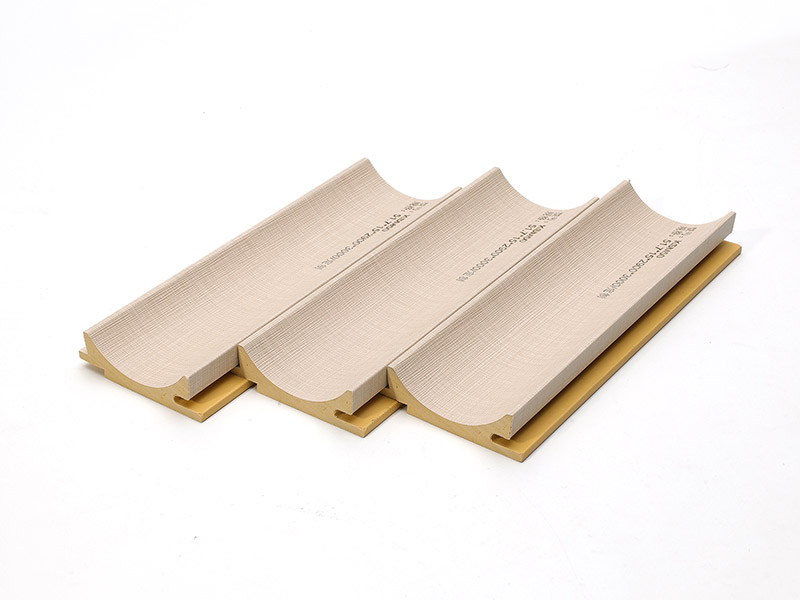 Tấm tường nhựa PVC h&igrave;nh v&ograve;ng cung b&ecirc;n trong 51,7 * 15mm