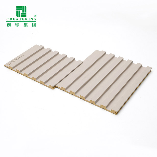 Tấm tường có rãnh đặc PVC 130 * 7,8mm