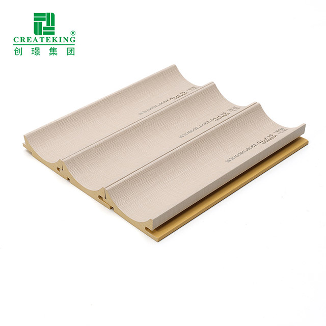 Tấm tường nhựa PVC hình vòng cung bên trong 51,7 * 15mm