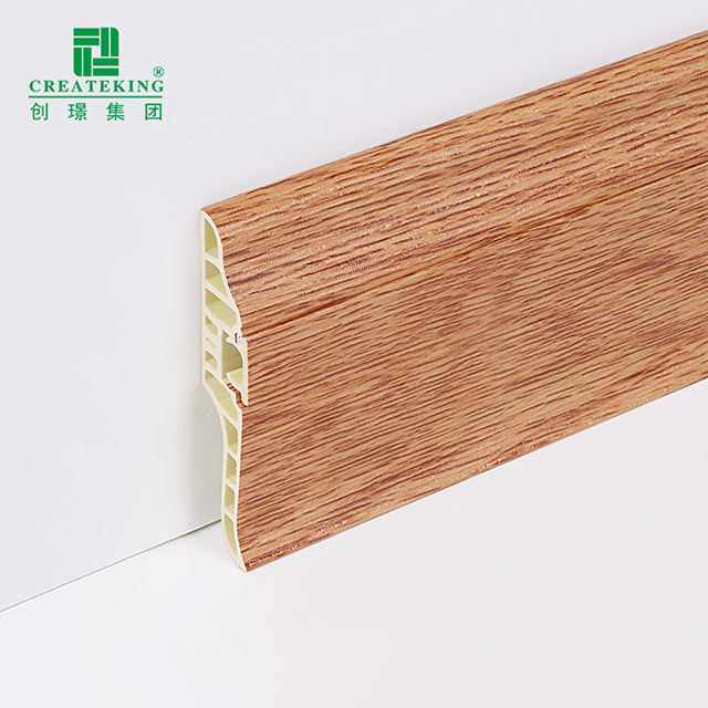 Tấm ốp chân tường ẩn PVC 68 * 17mm