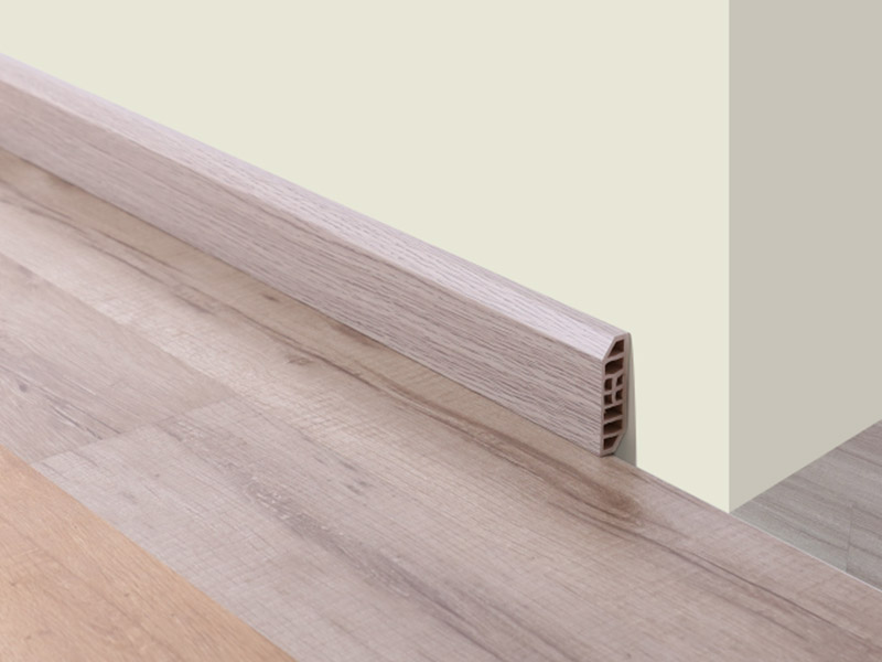 Tấm ốp ch&acirc;n tường PVC 55 * 15mm