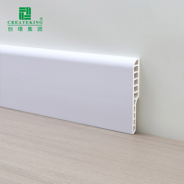 Ván chân tường tròn bằng bút chì PVC 95 * 15mm