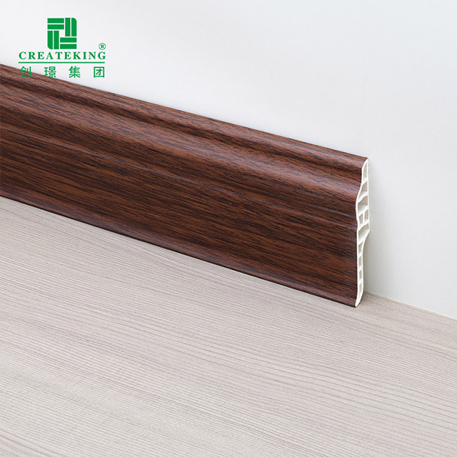 Tấm ốp chân tường PVC đa chức năng 68 * 16mm