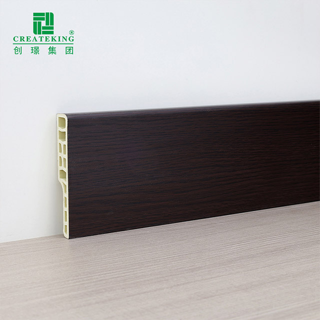 Tấm ốp chân tường vuông SPC 70 * 12 mm