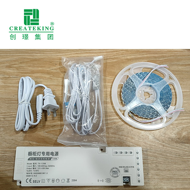 Tấm ốp chân tường hợp kim nhôm LED 80 * 9mm