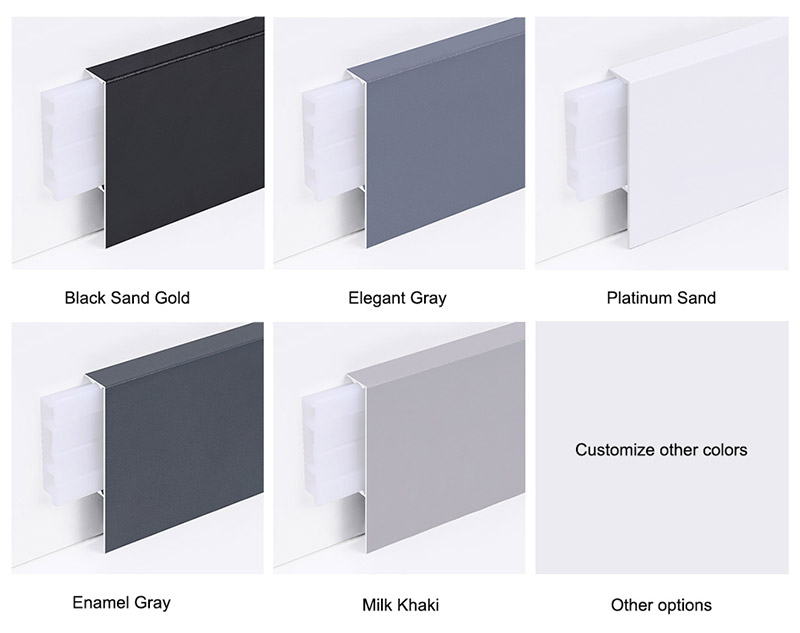 V&aacute;n ch&acirc;n tường hợp kim nh&ocirc;m 60 * 11mm