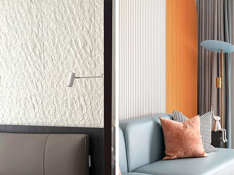 bảng đ&aacute; mềm v&agrave; bảng tường PVC