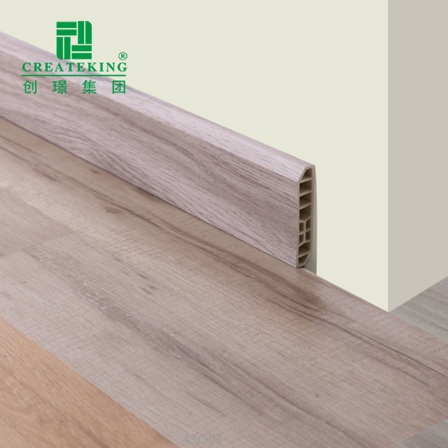 Tấm ốp chân tường PVC 75 * 15mm