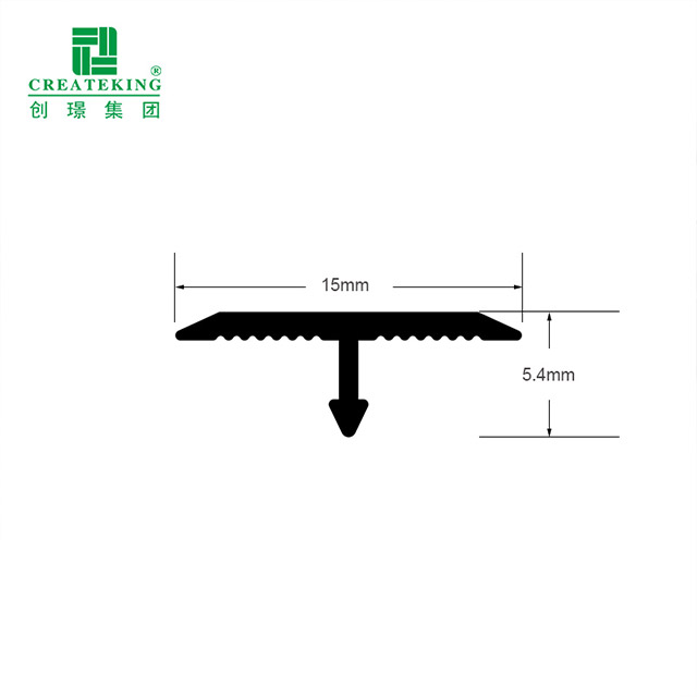 Dải chuyển tiếp sàn nhôm hình chữ T 15x5,4mm
