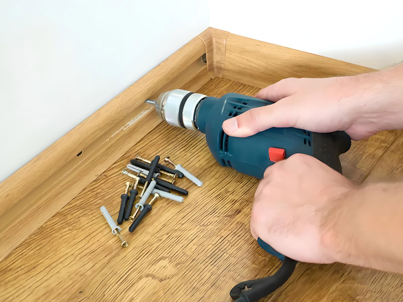 Các phương pháp lắp đặt cho ván chân tường là gì?