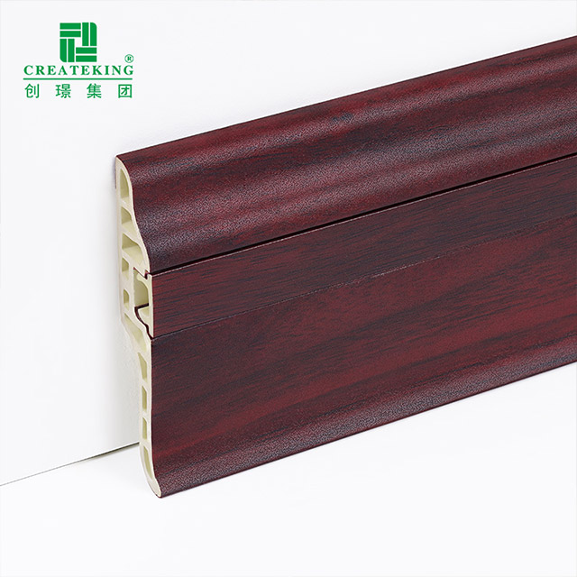 Tấm ốp chân tường bằng nhựa PVC 68 * 17mm