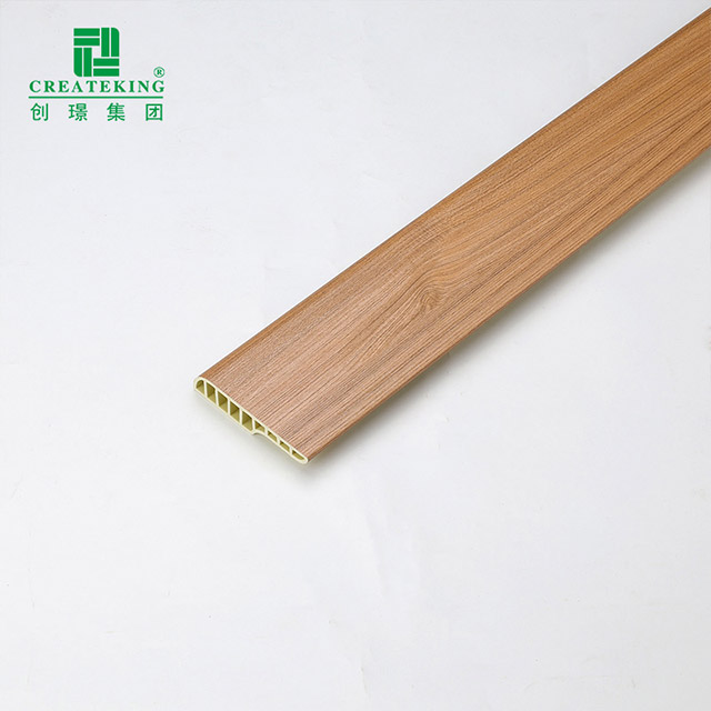 Ván chân tường tròn bằng bút chì PVC 75 * 15mm