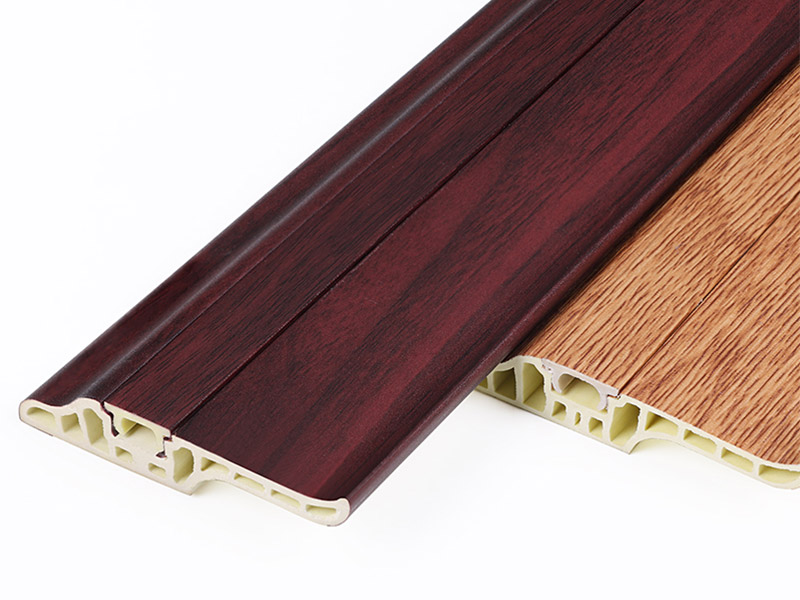 Tấm ốp ch&acirc;n tường bằng nhựa PVC 68 * 17mm