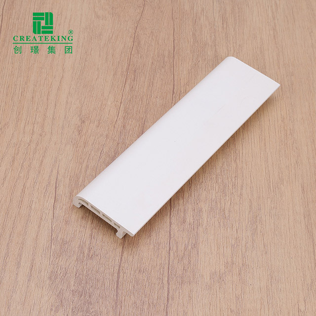 Tấm ốp chân tường kẹp PVC 50 * 15mm