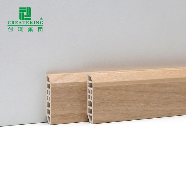 Tấm ốp chân tường PVC 55 * 15mm