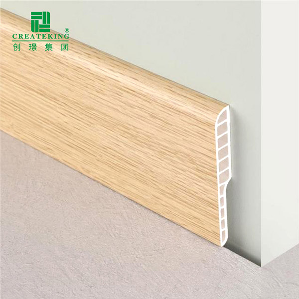 Ván chân tường tròn bằng bút chì PVC 95 * 12 mm