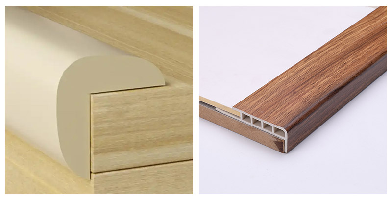 Sự kh&aacute;c biệt giữa mũi Bullnose v&agrave; mũi cầu thang