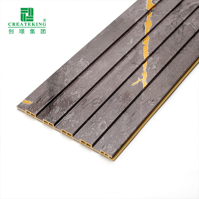 Tấm tường rỗng có rãnh PVC chống thấm nước 155 * 17mm