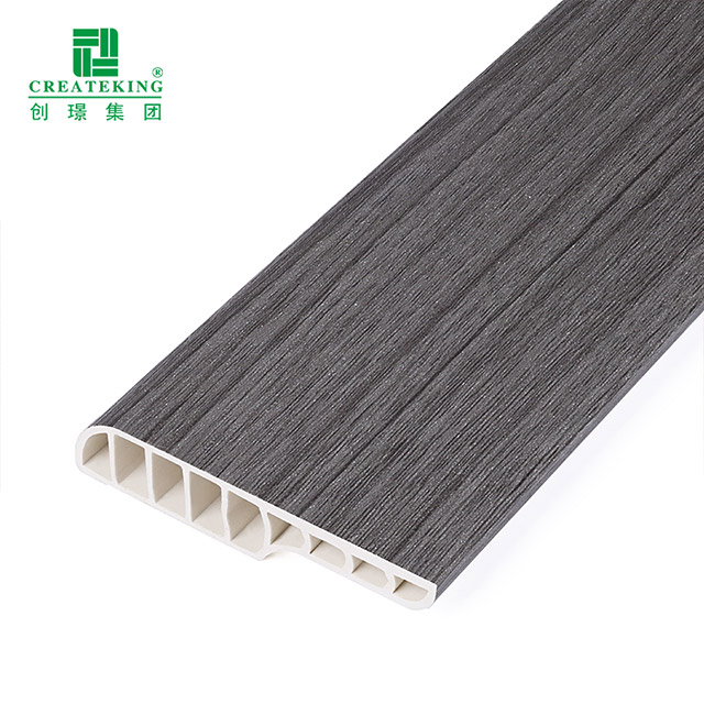 Ván chân tường tròn bằng bút chì PVC 70 * 13mm