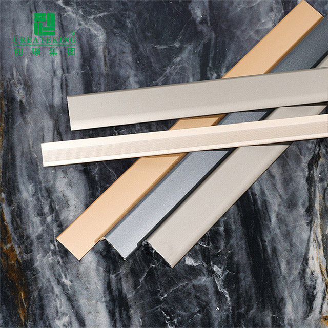 Dải trang trí sàn kim loại hình chữ L 20x35mm