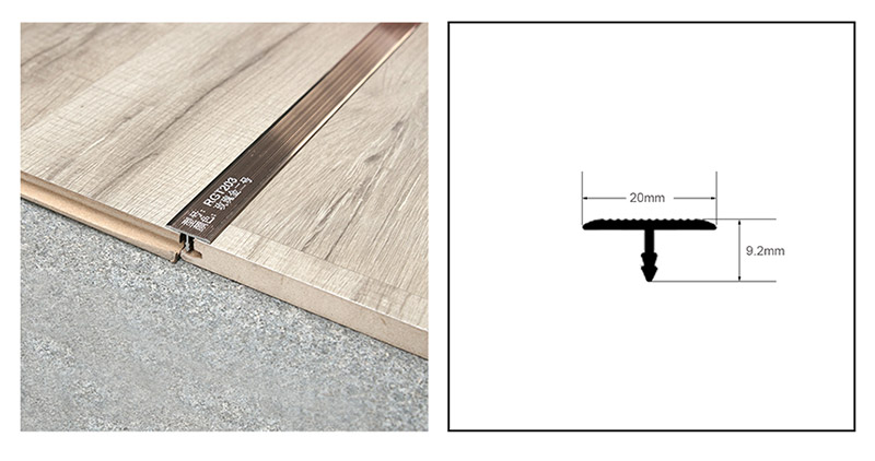 Viền nh&ocirc;m h&igrave;nh chữ T