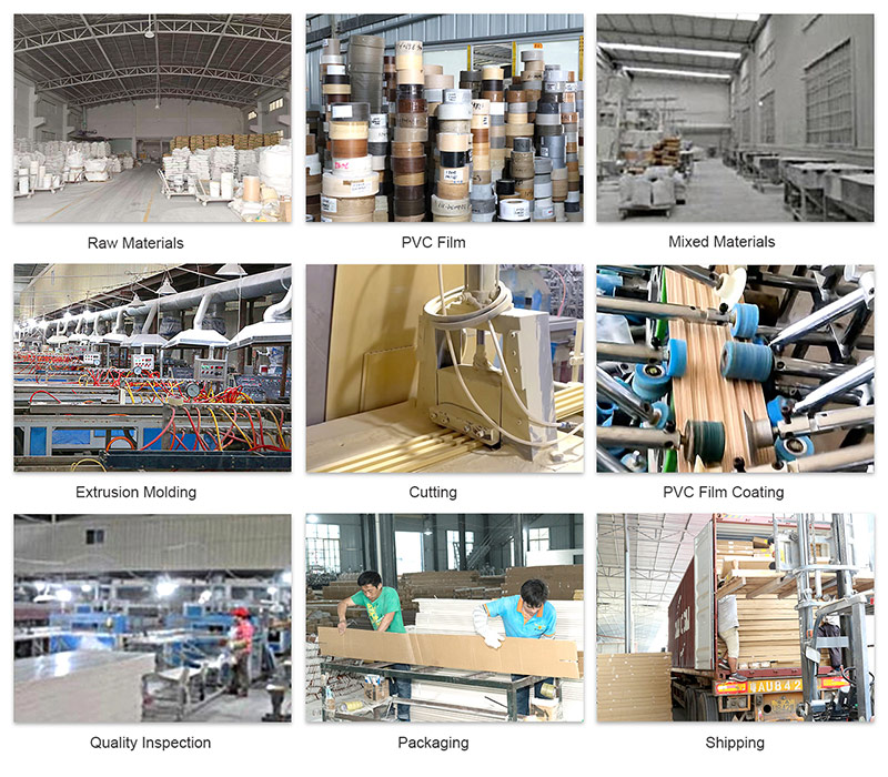Quy tr&igrave;nh sản xuất tấm tường WPC