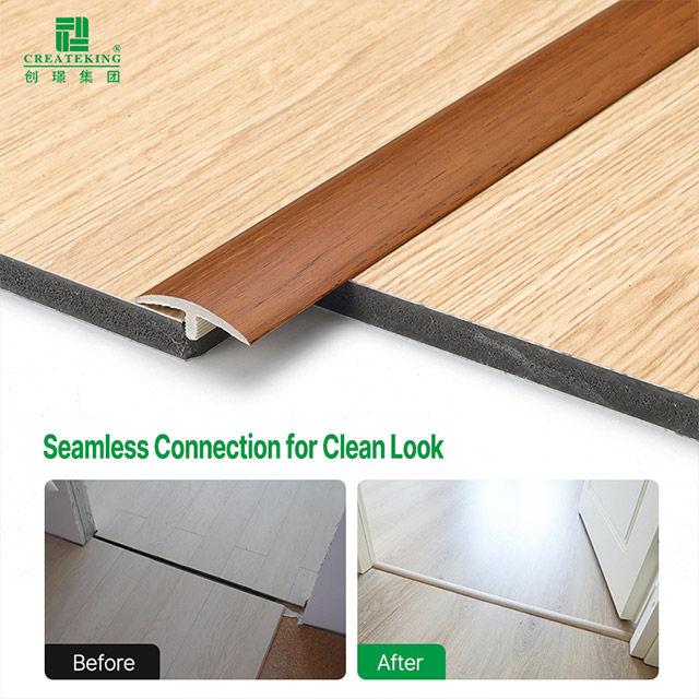 Dải chuyển tiếp sàn SPC hình chữ T 25 * 4mm