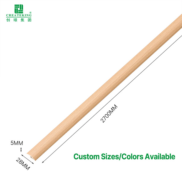Bộ giảm tốc sàn PVC hạt gỗ 28 * 5mm