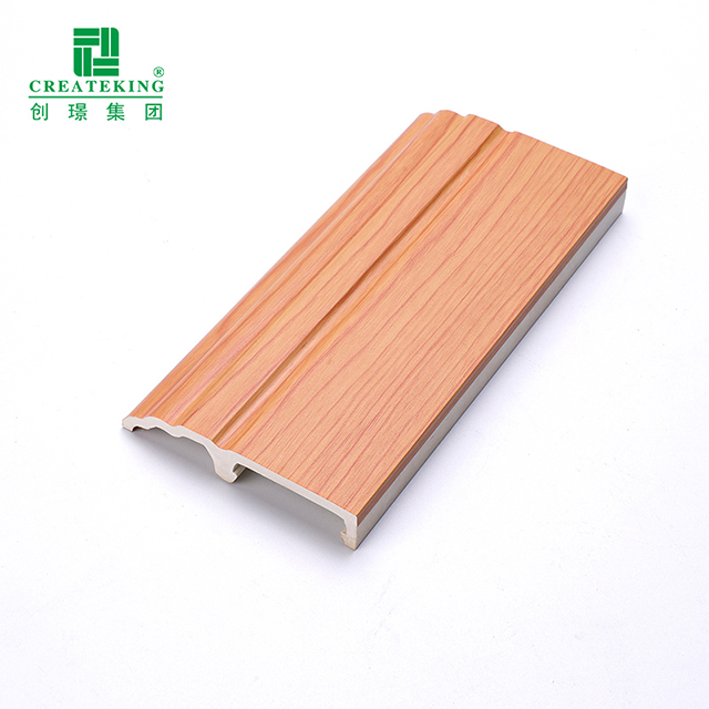 Tấm ốp chân tường kẹp PVC 85 * 16mm