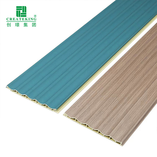 Tấm ốp tường PVC sóng hồ quang bên trong 150 * 12 mm