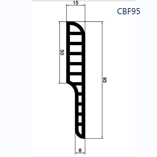 đường viền chân tường CBF95