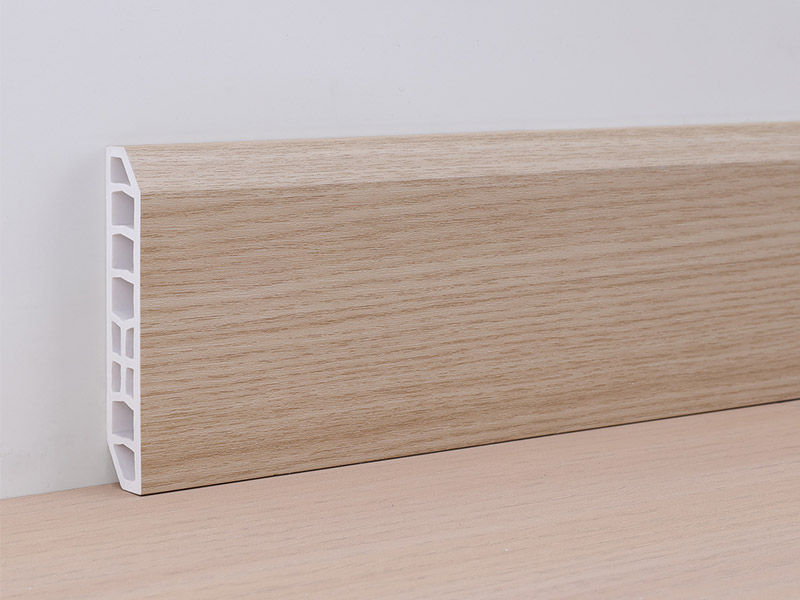 Tấm ốp ch&acirc;n tường PVC 75 * 15mm