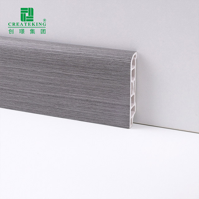Ván chân tường PVC hạt gỗ 60 * 15mm