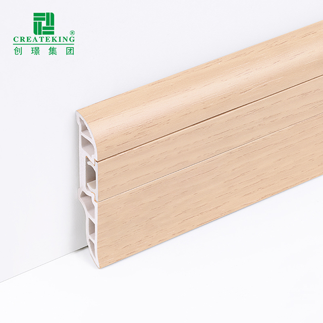 Tấm ốp chân tường ẩn PVC 50 * 12 mm