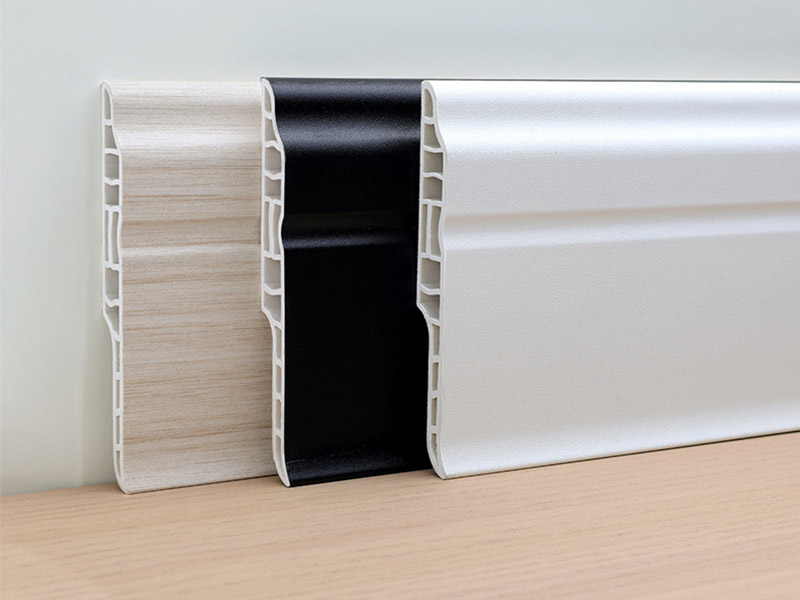 Tấm ốp ch&acirc;n tường lưỡi cừu PVC 95 * 15,5mm