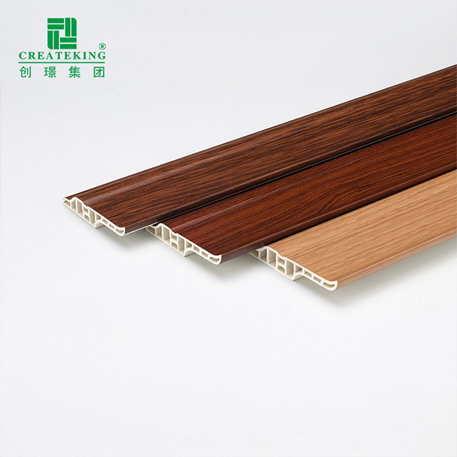 Tấm ốp chân tường PVC đa chức năng 68 * 16mm