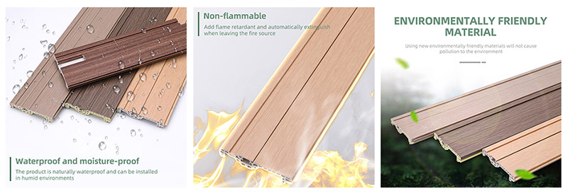 Bảng treo m&oacute;ng tay ẩn WPC 75 * 14mm