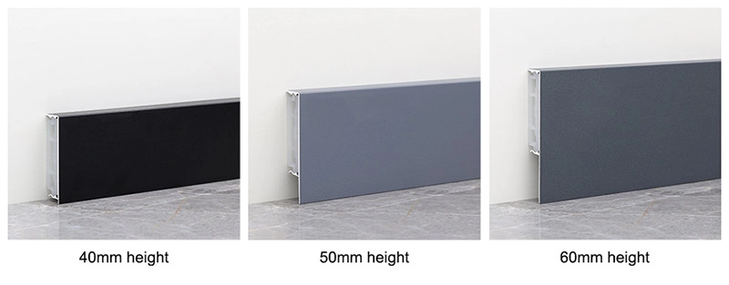 V&aacute;n ch&acirc;n tường hợp kim nh&ocirc;m 60 * 11mm