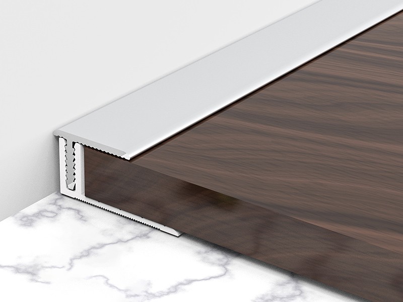 Viền s&agrave;n hợp kim nh&ocirc;m một mặt h&igrave;nh chữ T 18 * 11,3mm